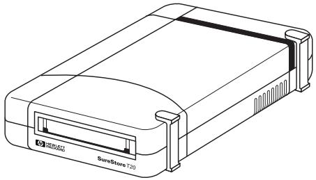 HP SURESTORE T20 TAPE DRIVE - Vérification du contenu de la boîte - 1