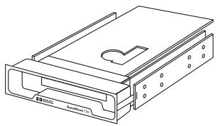 HP SURESTORE T20 TAPE DRIVE - Vérification du contenu de la boîte - 1