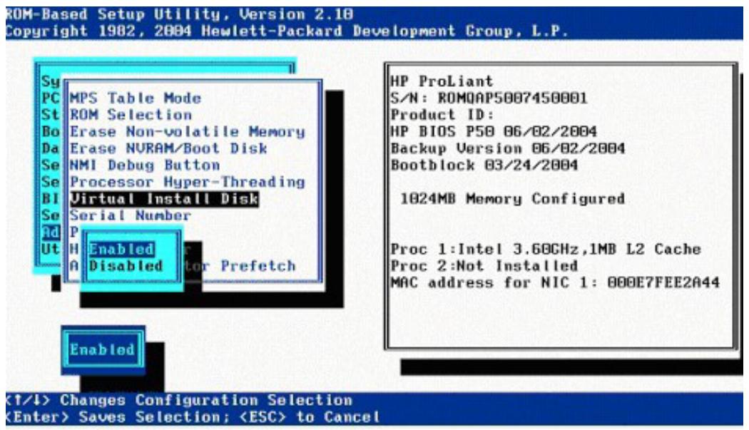 HP smartstart software - Virtual Install Disk (Disque d'installation virtuel) - 1