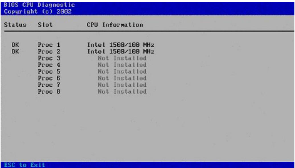 HP smartstart software - Test de diagnostic de l'UC - 1
