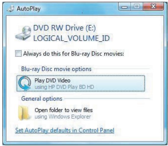 HP COMPAQ CQ2000 - Utilisation de DVD Play pour la lecture de DVD, videos, DVD haute définition et disques Blu-Ray - 2