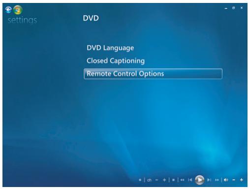 HP COMPAQ CQ2000 - Changement des options DVD de la télécommande - 1