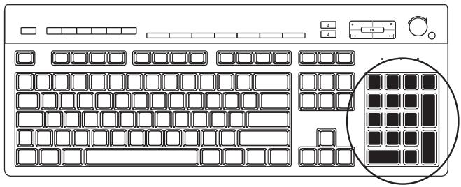 HP COMPAQ CQ2000 - Touches numériques - 1