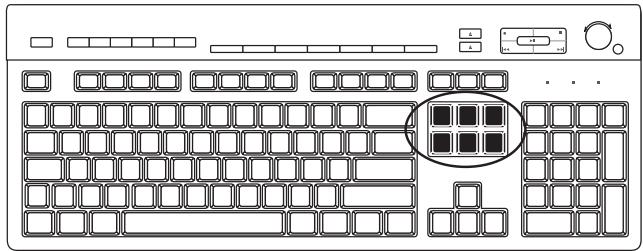 HP COMPAQ CQ2000 - Touches d'edition - 1