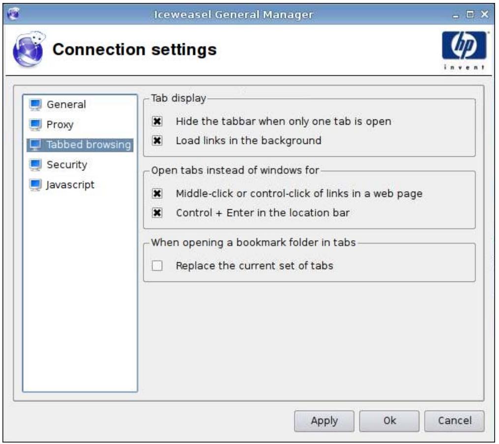 HP GT7725 THIN CLIENT - Iceweasel - 3