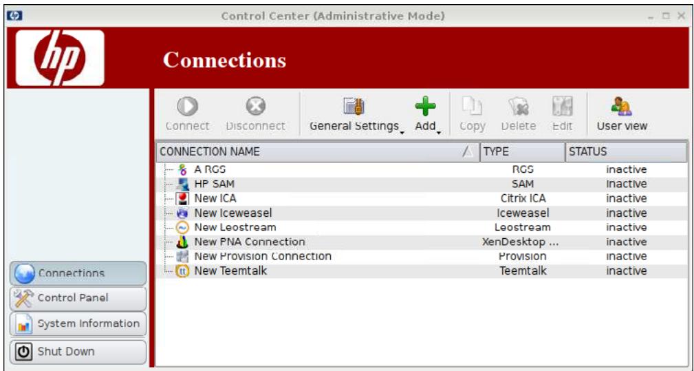 HP GT7725 THIN CLIENT - Utilisation de HP ThinPro GT - 5