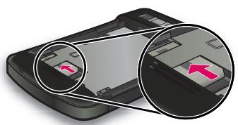 HP IPAQ 910C BUSINESS MESSENGER - Étape 1: Retrait du cache de la batterie et insertion de la carte SIM - 3