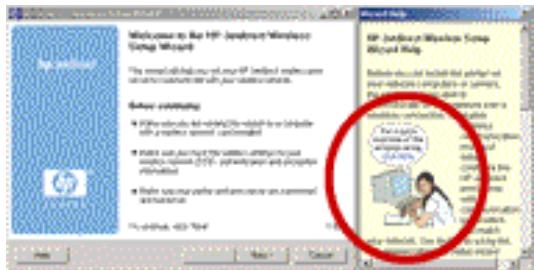 HP JETDIRECT 280M 802.11B WIRELESS PRINT SERVER - Installation du calculé - 5