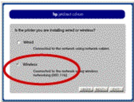 HP JETDIRECT 280M 802.11B WIRELESS PRINT SERVER - Installation du calculé - 2