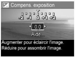 HP PHOTOSMART M305 - Compensation de l'exposition - 1