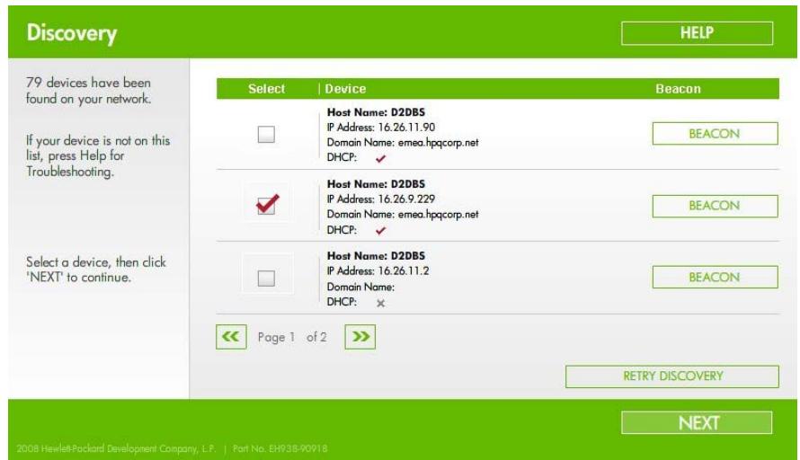 HP STORAGEWORKS D2D2500 BACKUP SYSTEM - Remarque - - 2
