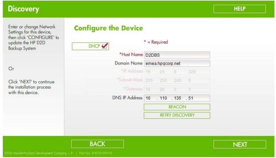 HP STORAGEWORKS D2D2500 BACKUP SYSTEM - Remarque - - 3
