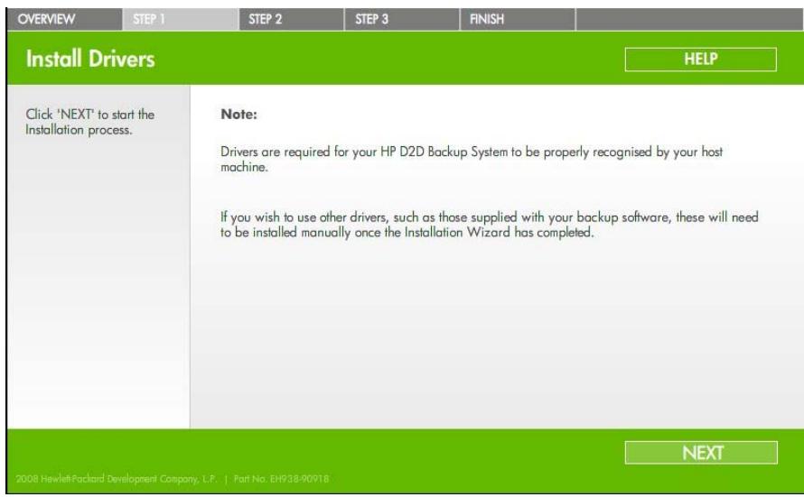 HP STORAGEWORKS D2D2500 BACKUP SYSTEM - Remarque - - 1