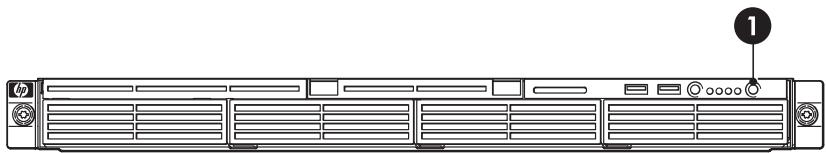 HP STORAGEWORKS D2D2500 BACKUP SYSTEM - Mise sous tension du HP D2D - 1