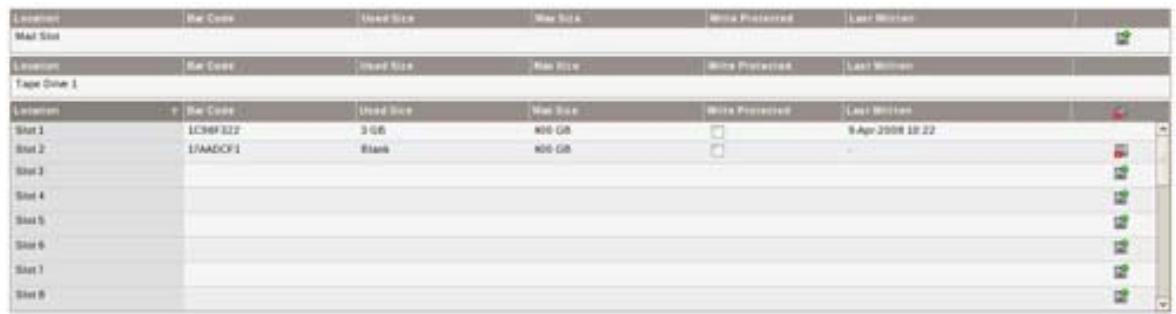 HP STORAGEWORKS D2D2500 BACKUP SYSTEM - Pour creer une cartouche - 1