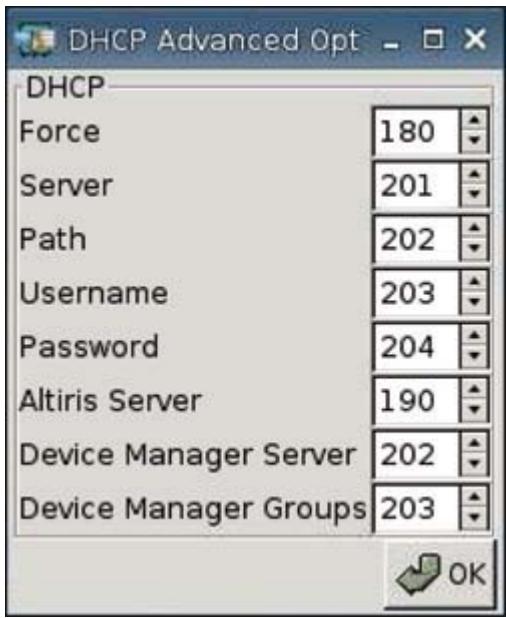 HP T5145 THIN CLIENT - Modification des options de portée DHCP définies par l'utilisateur - 2