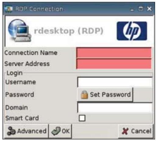 HP T5145 THIN CLIENT - Configuration d'une connexion RDP - 1