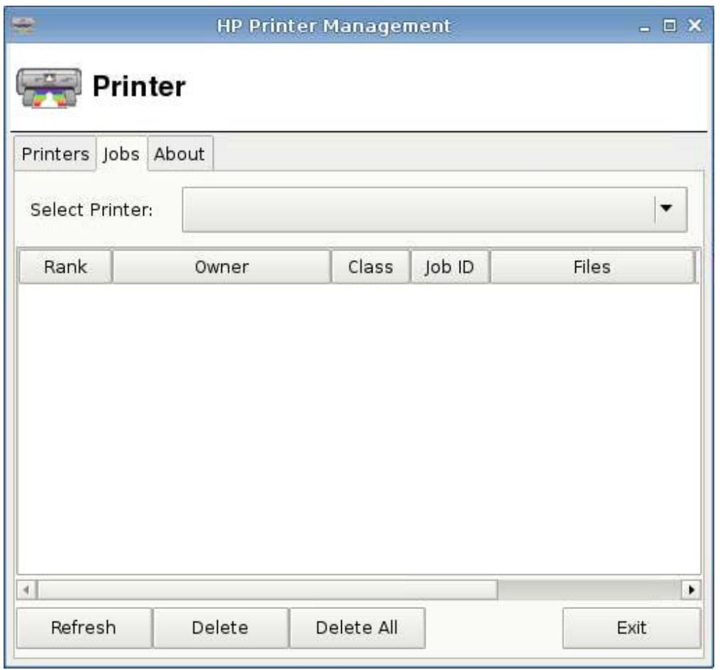 HP T5545 THIN CLIENT - Onglet Jobs (Tâches) - 1
