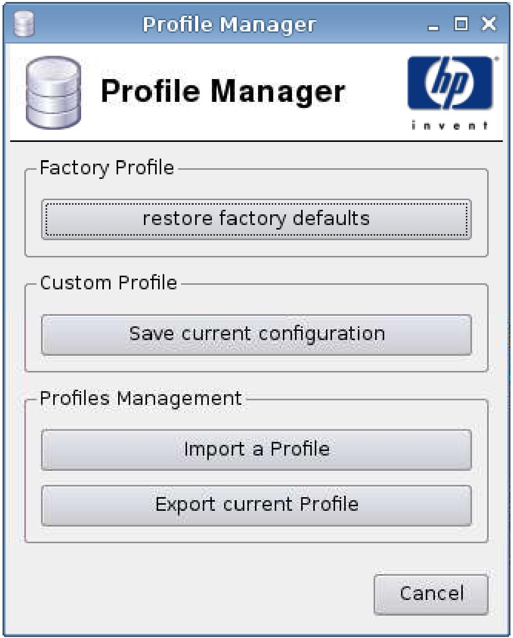 HP T5545 THIN CLIENT - Onglet Jobs (Tâches) - 2