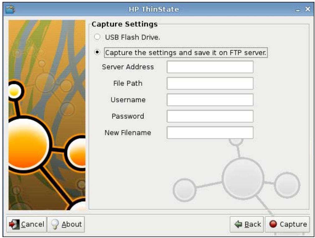 HP T5545 THIN CLIENT - Capture des paramètres du client léger vers un lecteur USB - 4