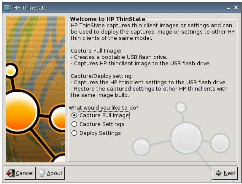 HP T5545 THIN CLIENT - Capture des paramètres du client léger vers un lecteur USB - 2