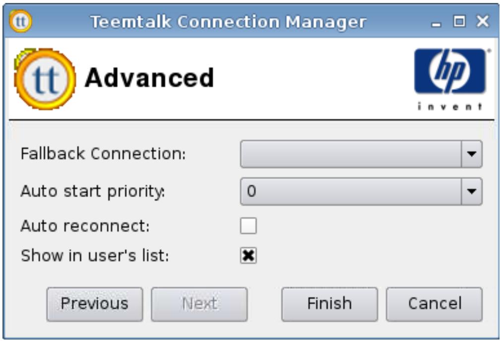 HP T5545 THIN CLIENT - Ajout manuel d'une connexion Teemtalk - 2