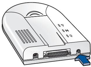 HP WP110 802.11B WIRELESS PRINT SERVER - réinitialisation du serveur d'impression aux paramètres par défaut d'usine - 1