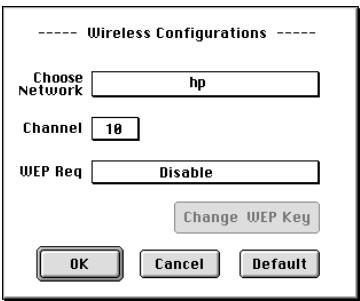 HP WP110 802.11B WIRELESS PRINT SERVER - configuration du serveur d'impression - 2