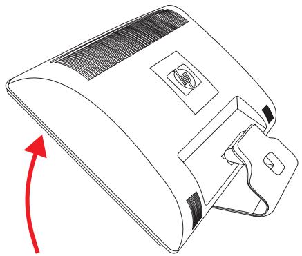 HP 2309V - Préparation du moniteur pour l'utilisation sur un bureau - 3