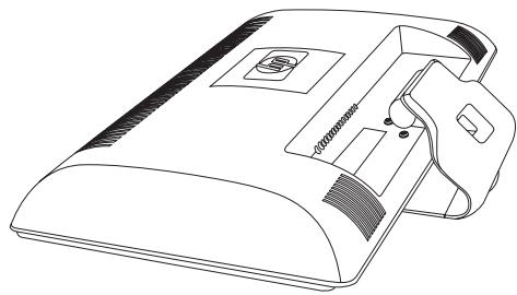 HP 2309V - Préparation du moniteur pour l'utilisation sur un bureau - 2
