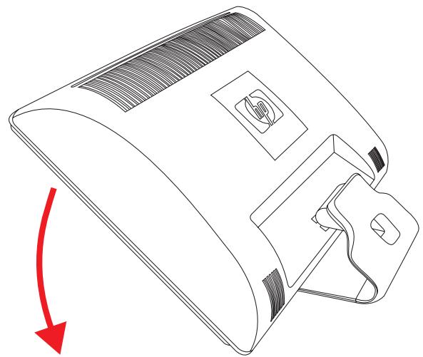 HP 2309V - Préparation du moniteur pour l'expédition - 1