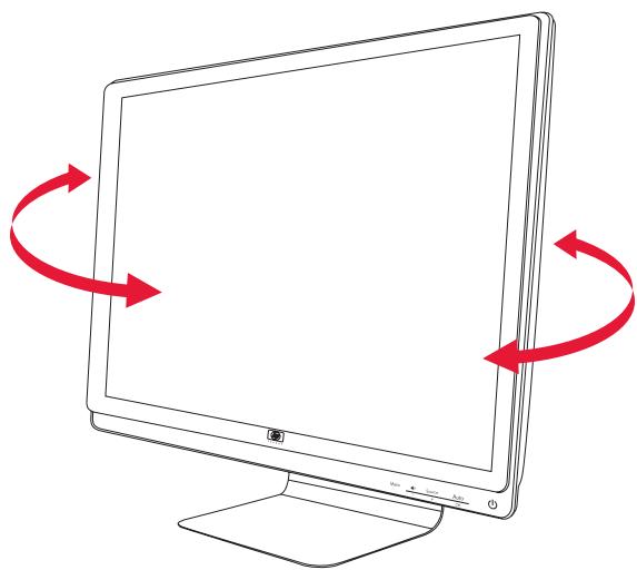 HP 2309V - Réglage du pivotement - 1