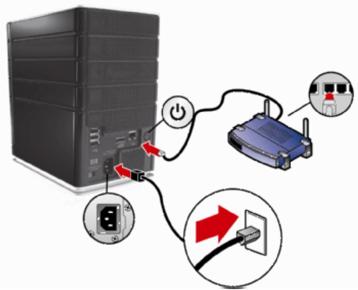 HP EX470 - Activer HP MediaSmart Server - 1