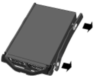 HP EX470 - Pour retirer un disque dur d'une baie d'expansion - 5
