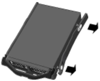 HP EX470 - Pour retirer le disque système - 6