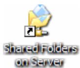 HP EX470 - Pour accéder aux dossiers partagés à partir d'un raccourci sur le bureau - 1