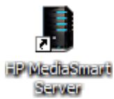 HP EX475 - Pour ouvrir la console de Windows Home Server à partir de l'icône de bureau HP MediaSmart Server - 1