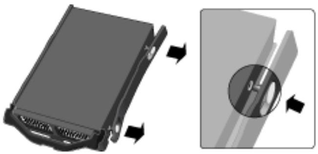 HP EX475 - Pour placer un lecteur SATA dans une baie d'expansion - 7