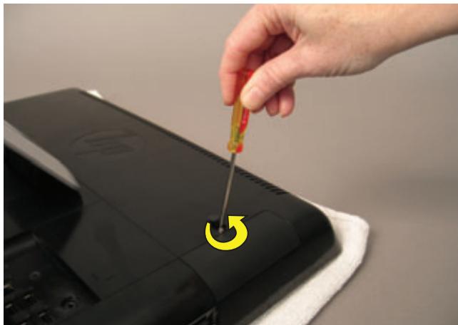 HP PAVILION ALL-IN-ONE MS228 - Removing the Memory - 3