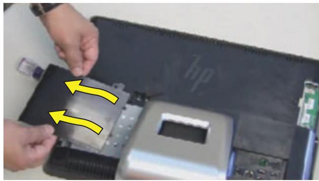 HP PAVILION ALL-IN-ONE MS228 - Removing the Hard Disk Drive - 4