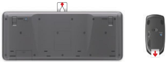 HP PAVILION ALL-IN-ONE MS228 - Replacing the Keyboard or Mouse - 2