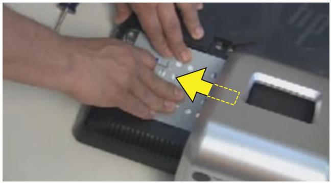 HP PAVILION ALL-IN-ONE MS228 - Removing the Hard Disk Drive - 8