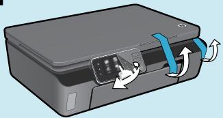 HP PHOTOSMART 5510 B111A - Unpack printer - 1