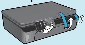 HP PHOTOSMART 5510 B111A - Desembale la impresora - 1