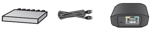 HP USB NETWORK PRINT ADAPTER - Anschlieben des Netzwerk-Druckeradapters - 2