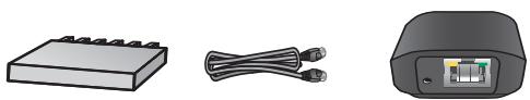 HP USB NETWORK PRINT ADAPTER - Connect the network print adapter - 2
