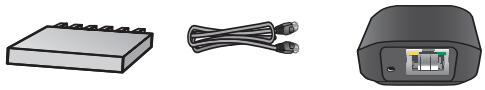 HP USB NETWORK PRINT ADAPTER - De networkprintraderapter aansluiten - 2