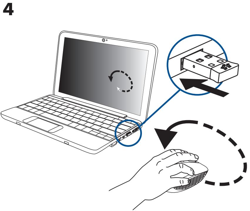 HP WIRELESS MOBILE MOUSE - Quick Start Guide - 3