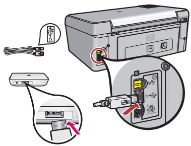 HP WIRELESS PRINTING UPGRADE KIT - Connector l'adaptateur d'imprimante - 1