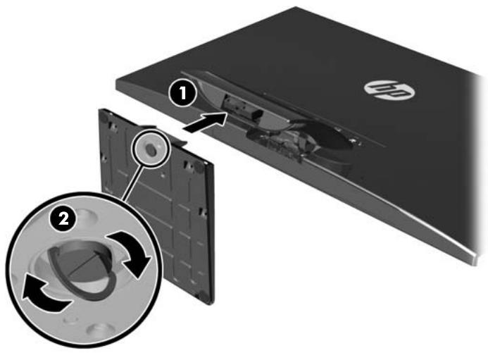 HP ECRAN PC PAVILION 27XI IPS - Fixation du socle de l'apos;écran - 3